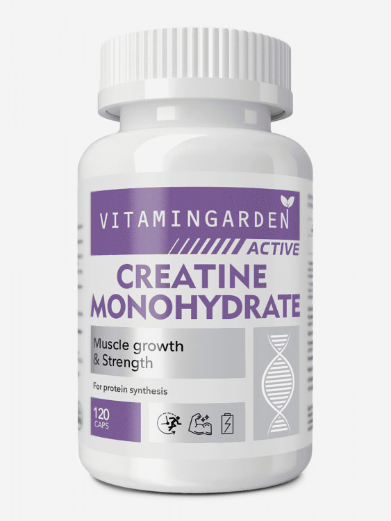 Креатин моногидрат VITAMIN GARDEN ACTIVE, 120 капсул