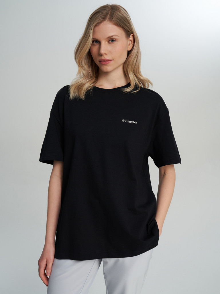 Футболка женская оверсайз Columbia Rolling Bend Graphic Oversized Tee