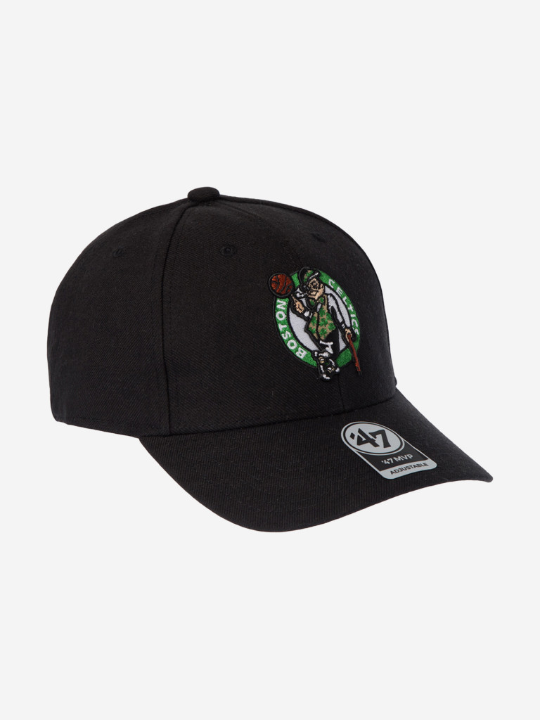 Бейсболка 47 BRAND K-MVP02WBV-BKB Boston Celtics NBA (черный)