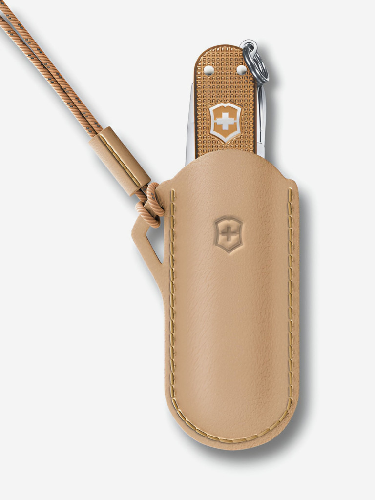 Чехол Victorinox для Classic Colors 58 мм, кожаный