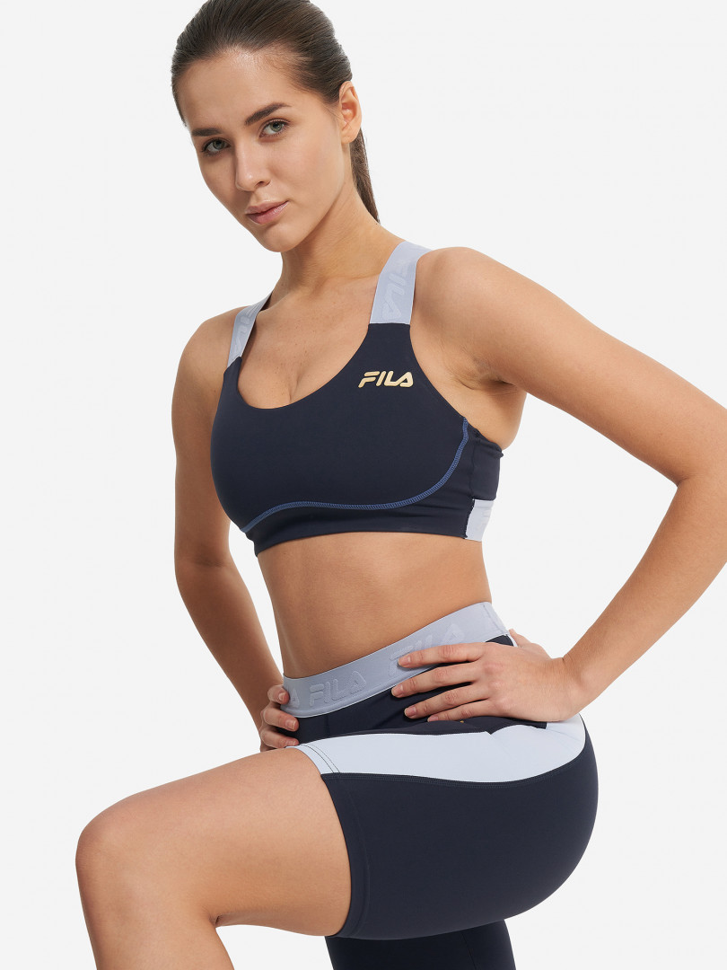 фото Спортивный топ бра fila, синий