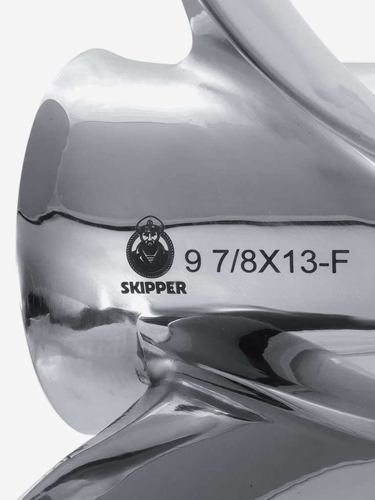 Гребной винт Skipper для Yamaha 25-30HP, нержавеющий, диаметр 9 7/8", шаг 13", 3 лопасти
