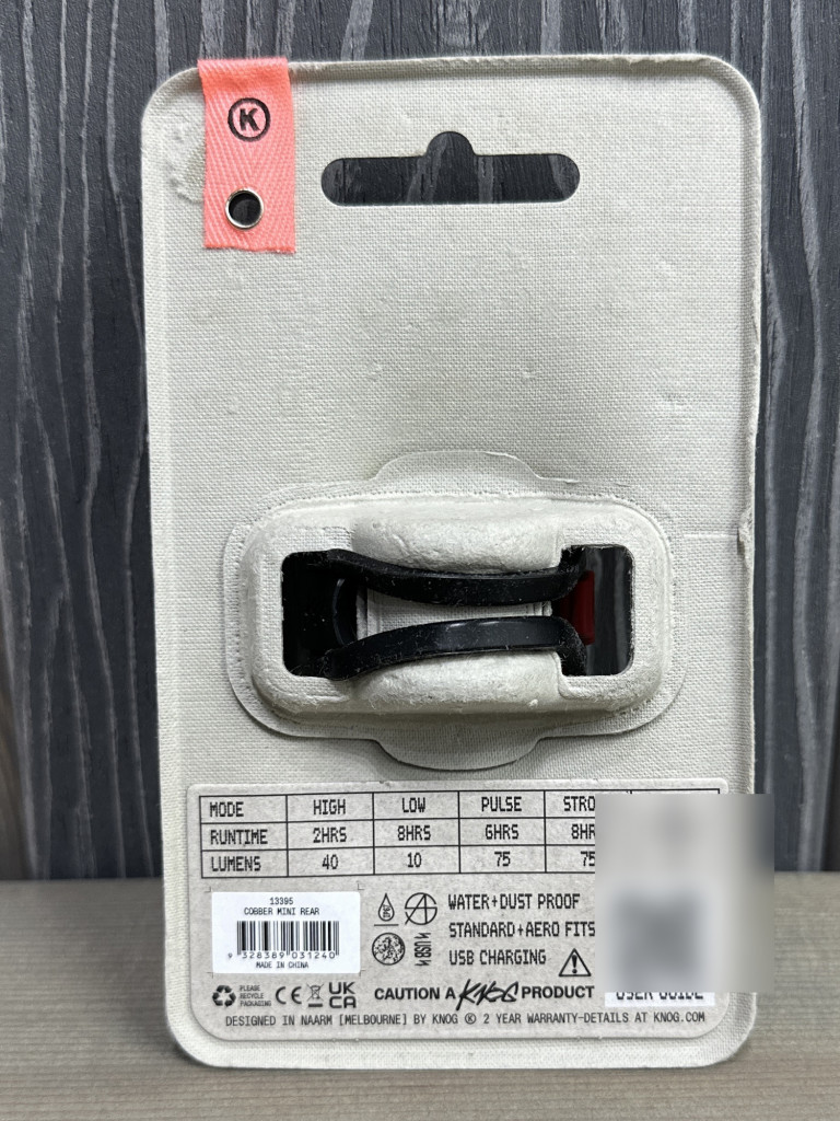 Фонарь задний Knog Cobber Mini