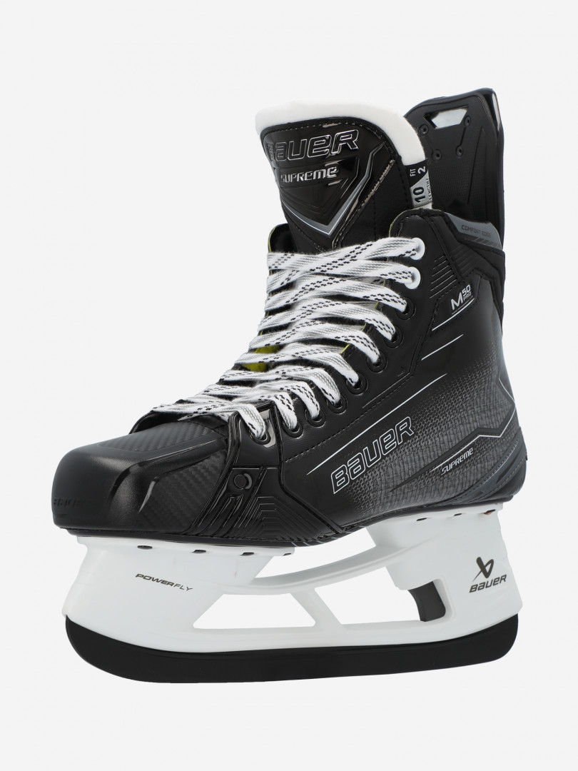 Коньки хоккейные Bauer Supreme M50 PRO SR FIT2 с лезвиями FLY-TI 33115120299, фото 2