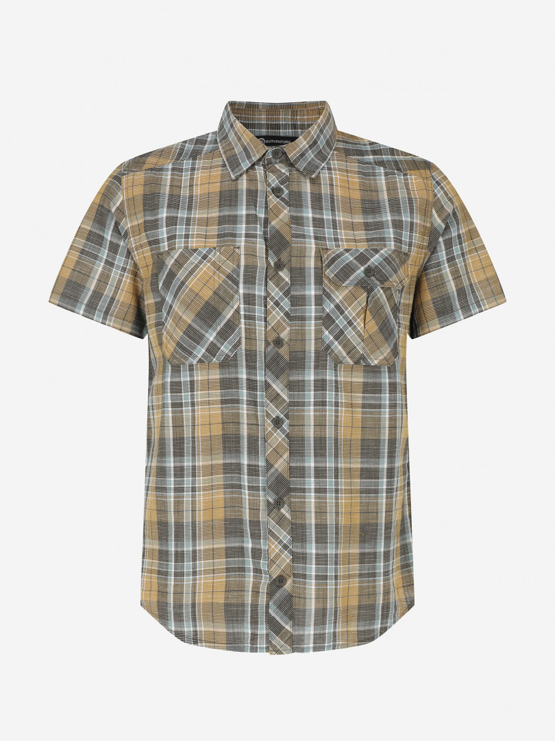 Рубашка с коротким рукавом мужская Outventure Коричневый 2299₽