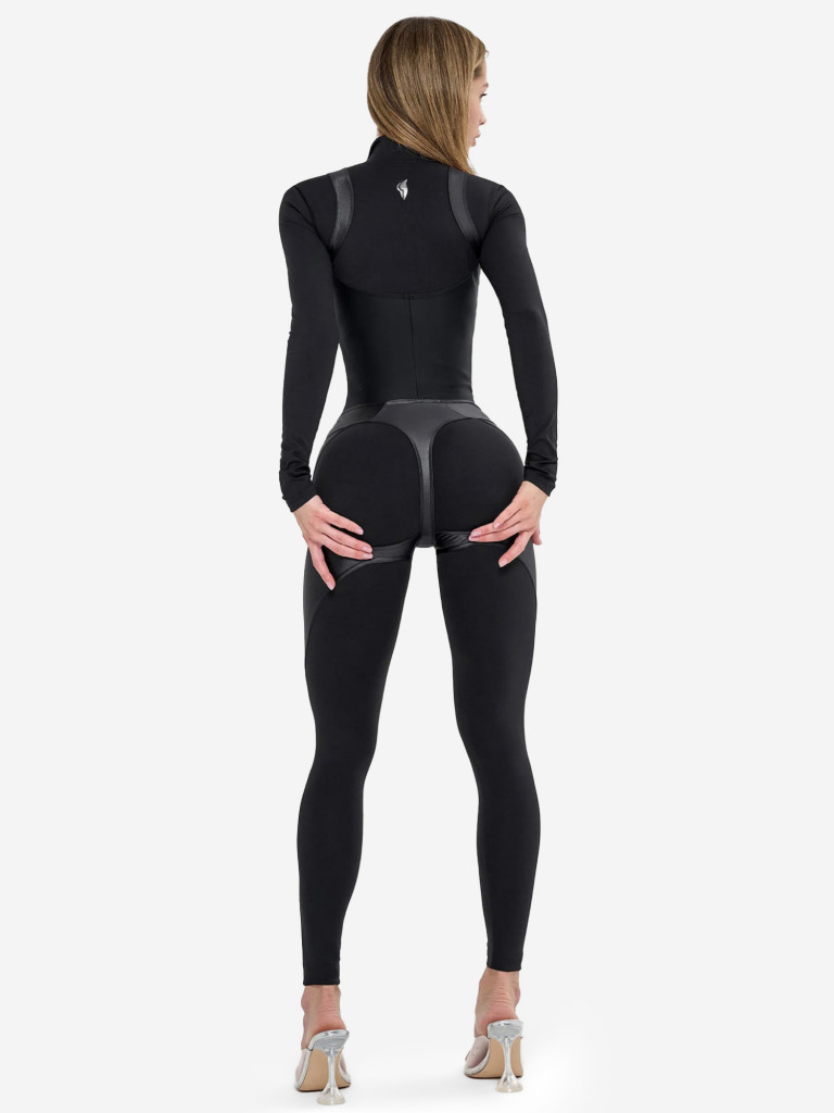 Комбинезон женский спортивный Bona Fide Ideal Suit "Black"