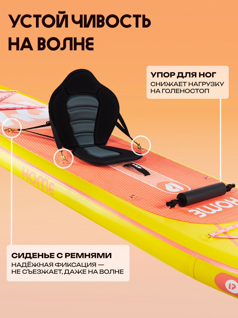 Сапборд PRIME - HOME 12'6