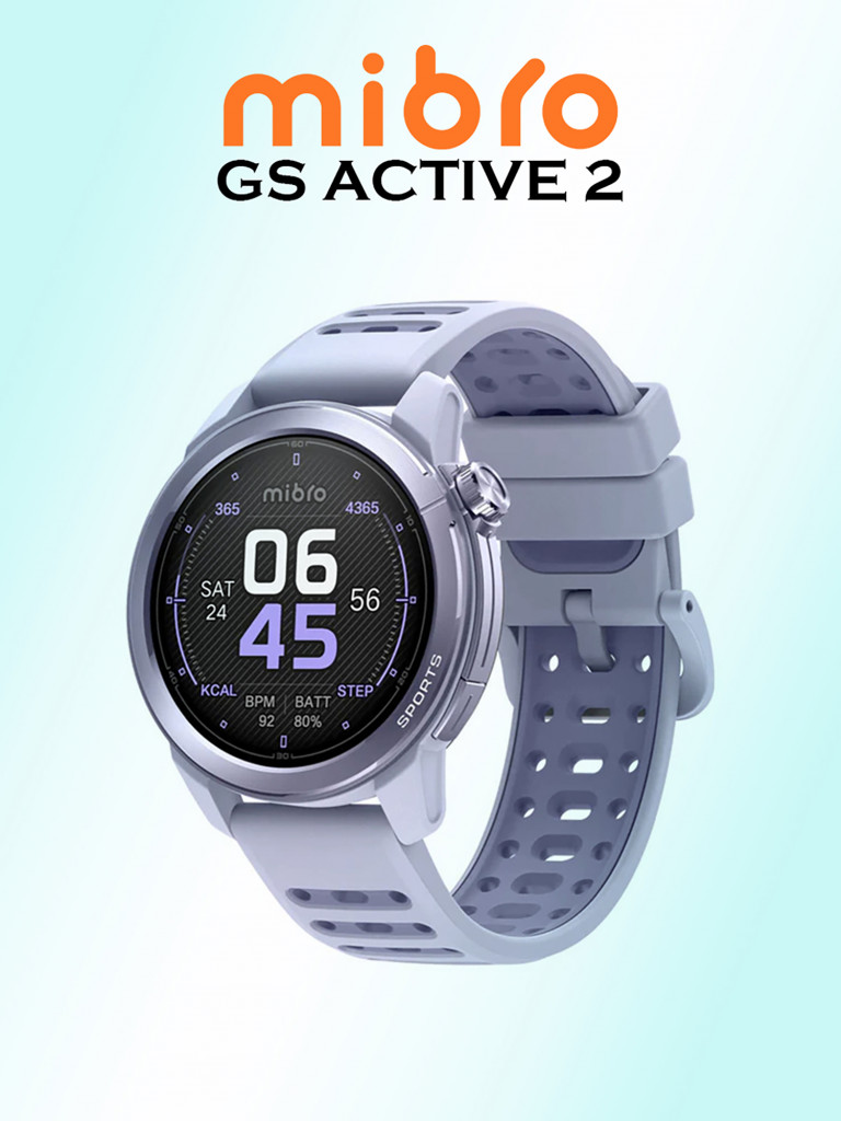 Умные часы Mibro GS Active 2, XPAW024LC, фиолетовые