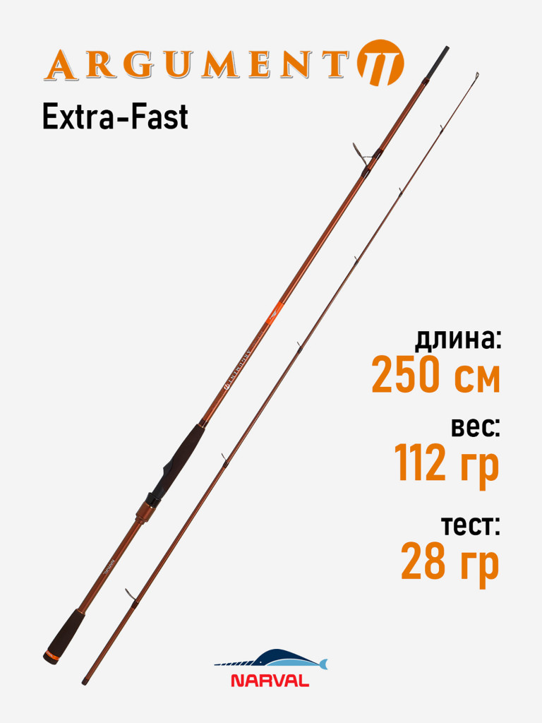 Спиннинг Narval Fishing Argument II 82M max 28g Ex-Fast