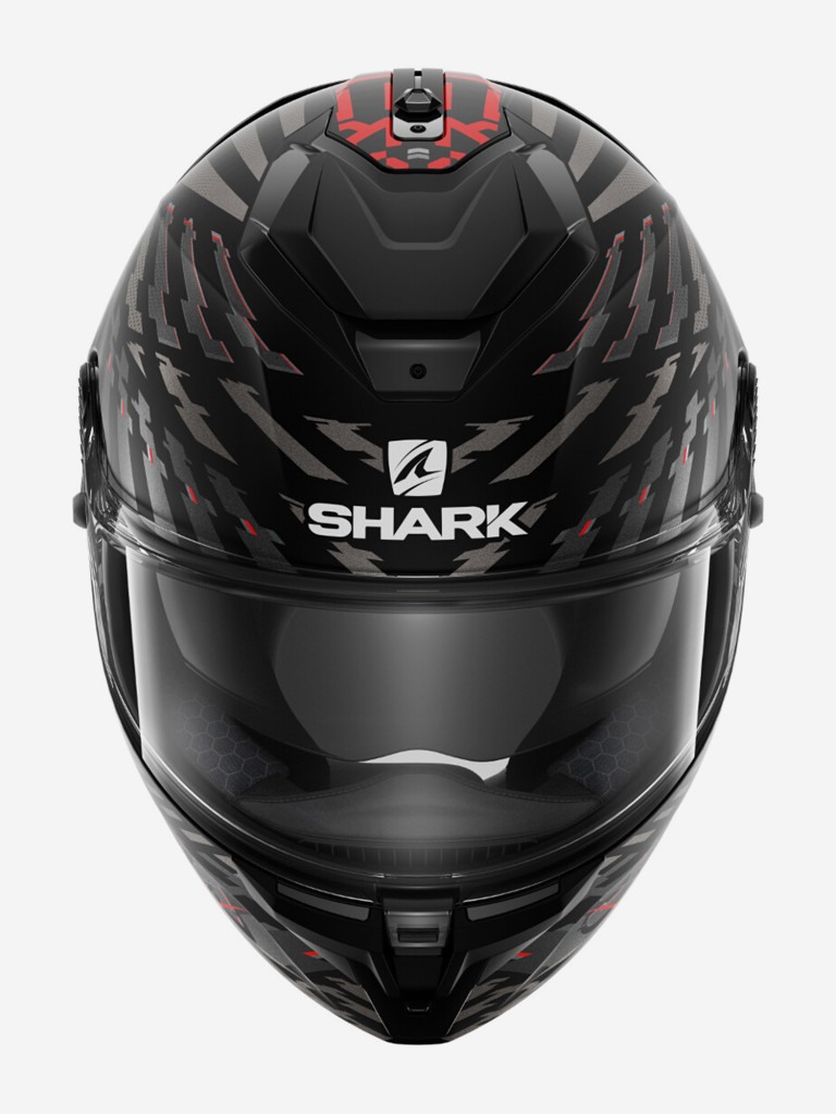 Мотошлем интеграл SHARK SPARTAN GT E-BRAKE BCL. MICR. MAT Black/Grey/Red
