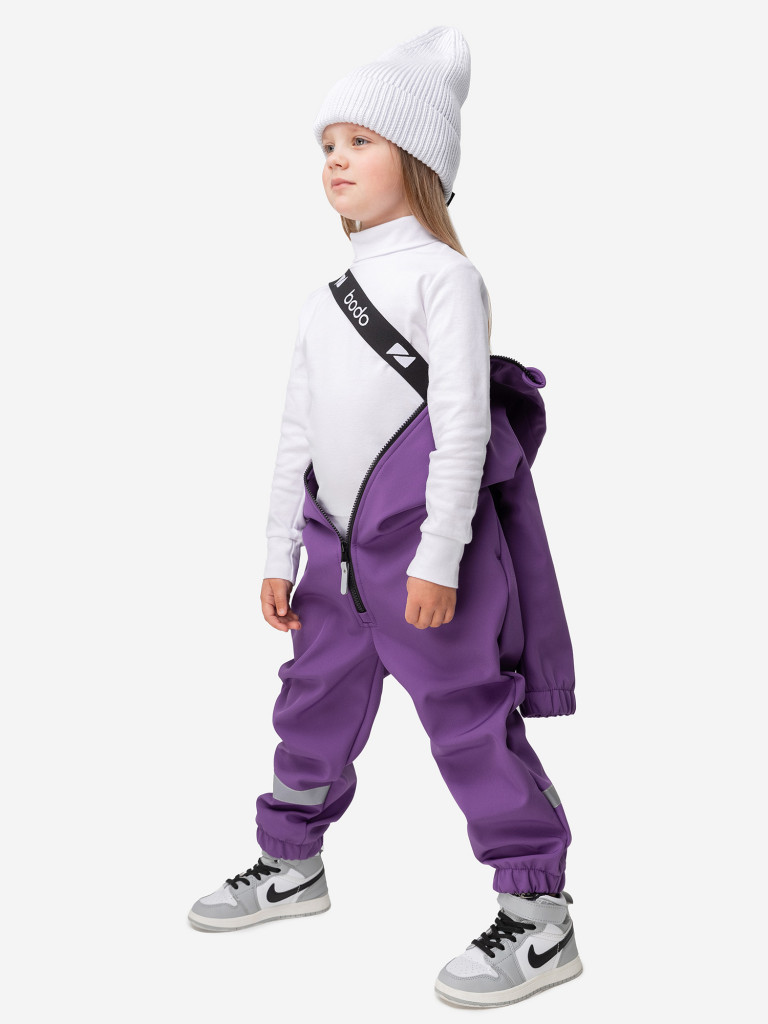 Комбинезон софтшелл для девочки bodo