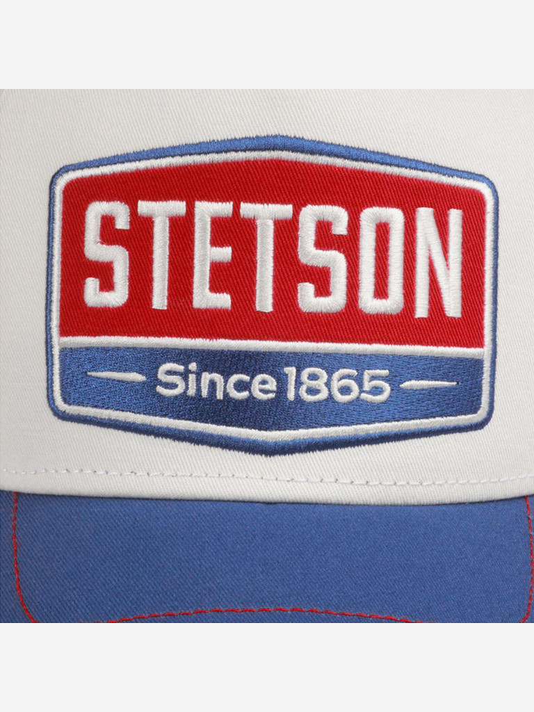 Бейсболка с сеточкой STETSON 7751107 TRUCKER CAP GASOLINE (синий)