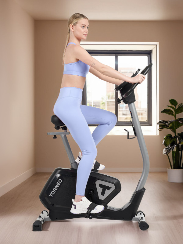 Велотренажер магнитный Torneo Comfort B-565BL арт. 132554 черный цвет — купить за 27999 руб., отзывы в интернет-магазине Спортмастер