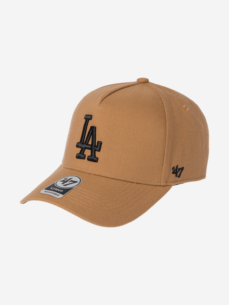 Бейсболка 47 BRAND B-REPDT12WBP-QL Los Angeles Dodgers MLB (бежевый)