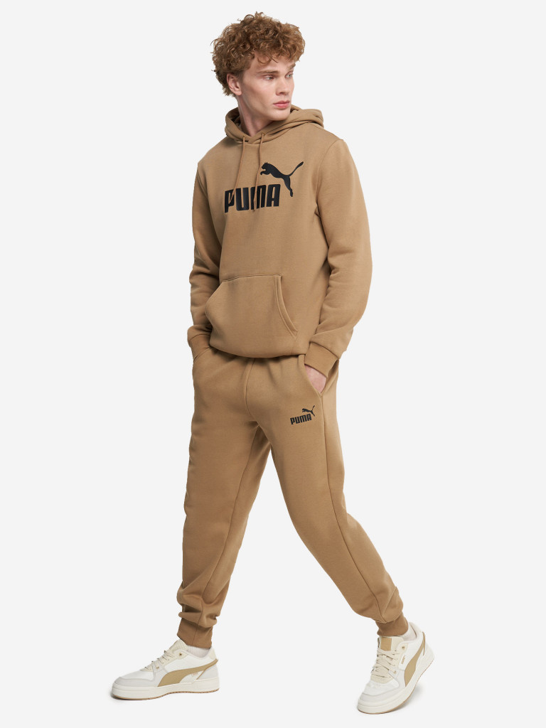 Брюки мужские PUMA Ess Logo Varsity Green