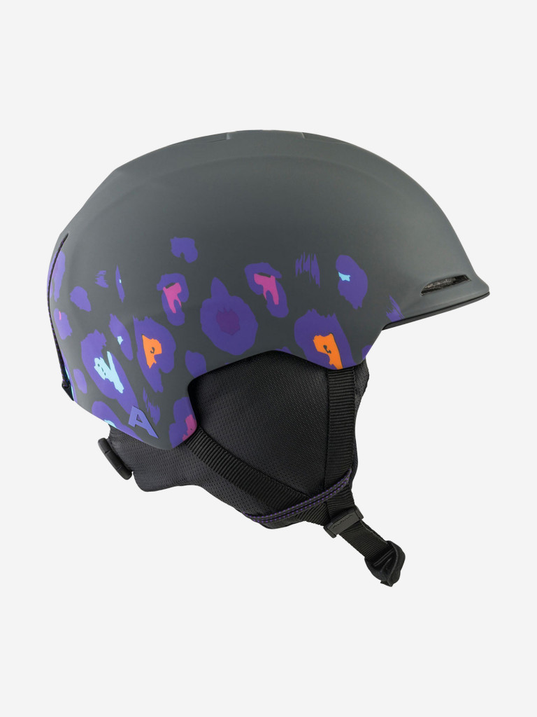 Горнолыжный шлем Alpina Brix Junior Midnight-Grey Leo Matt