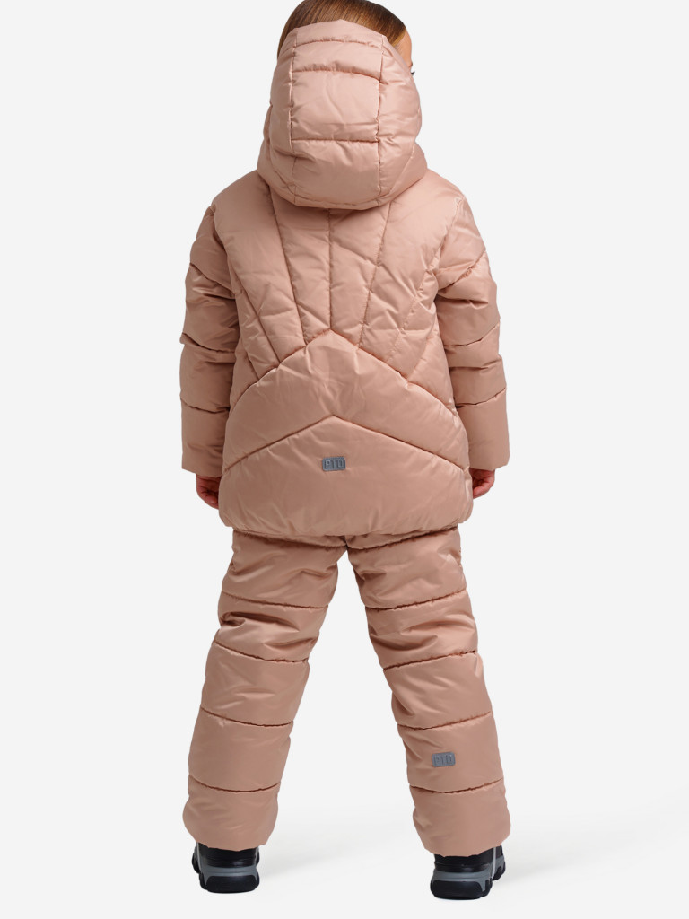 Комплект зимний для девочек: куртка, полукомбинезон PlayToday