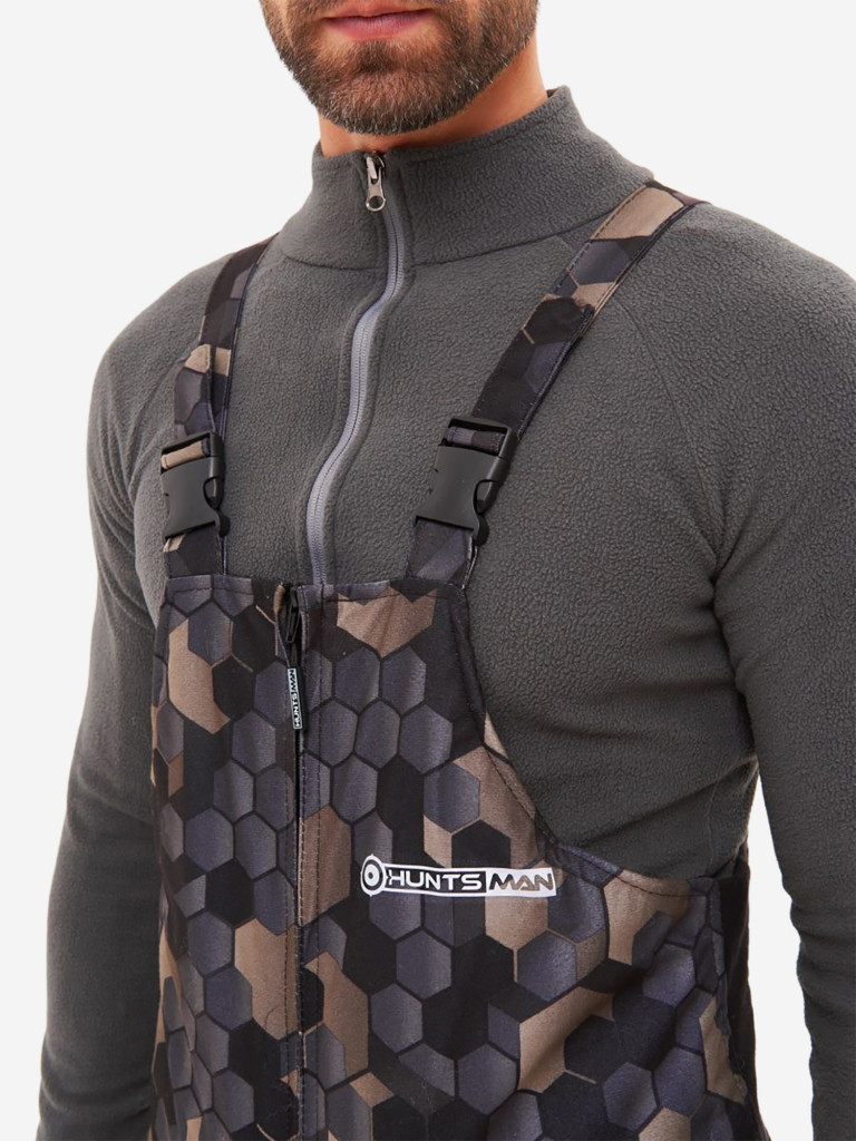 Костюм мужской Huntsman Альтаир зимний на флисе, ткань Alova