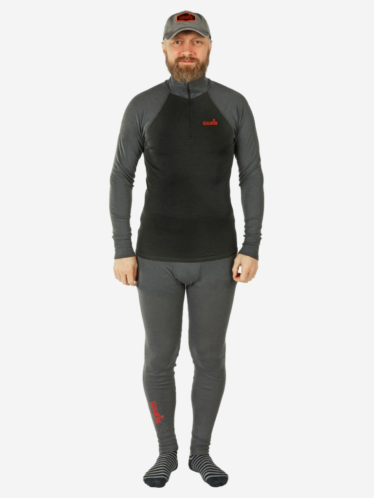 Комплект термобелья мужской Norfin NATURAL HEAT MERINO для рыбалки и охоты