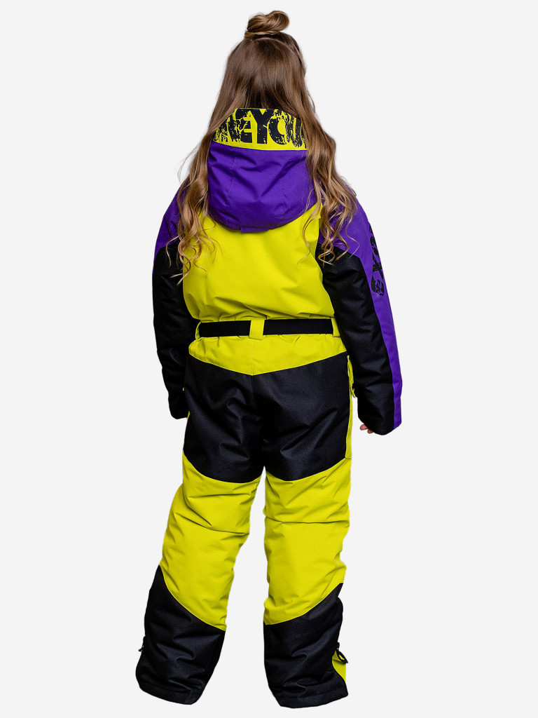 Комбинезон утепленный для девочки batik Марси лимонный