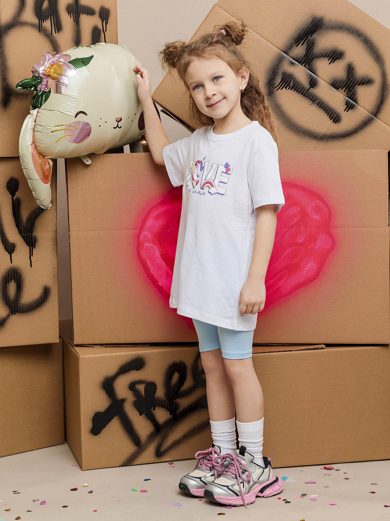 Футболка batik с коротким рукавом для девочки