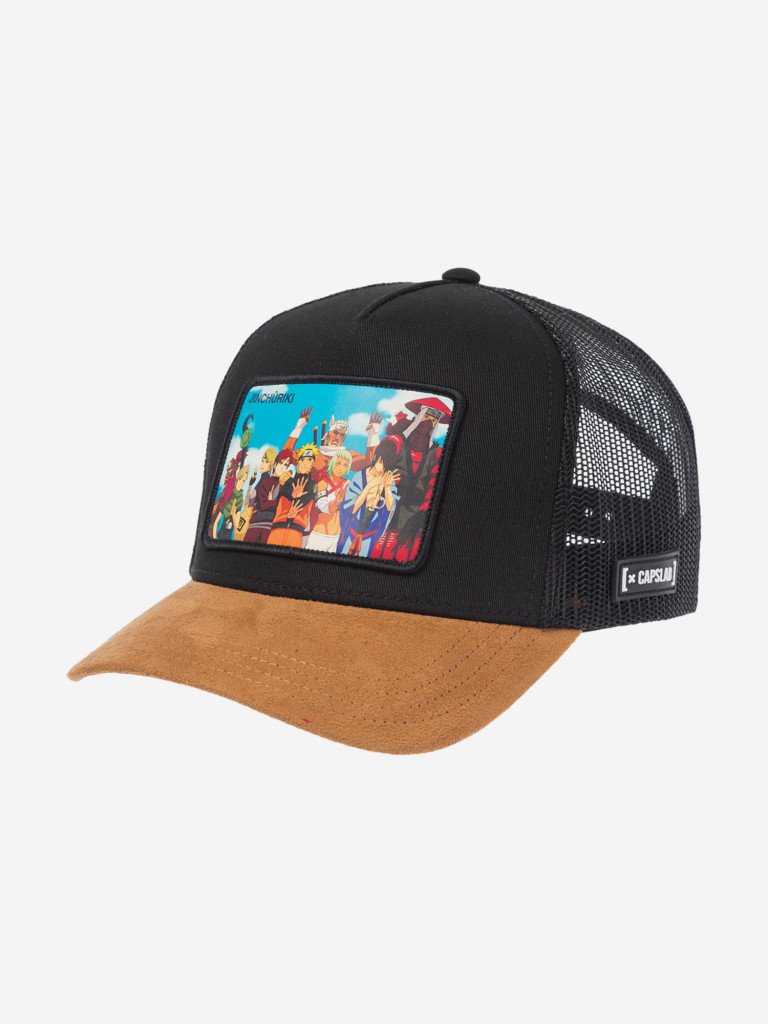 Бейсболка с сеточкой CAPSLAB CL/NS4/1/CT/JIN Naruto Shippuden  Jinchuriki (черный)