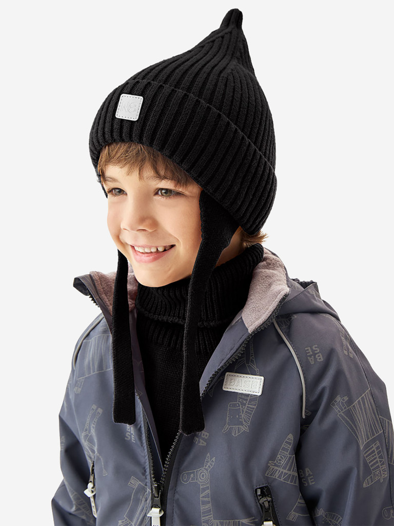 Комплект шапка и манишка NIKASTYLE