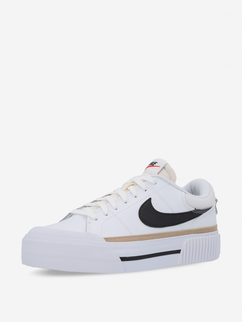 Кеды женские Nike Court Legacy Lift 27116050299 Белый, размер 38,39.5,35.5,37.5,39,36.5,37,40,41, фото 3