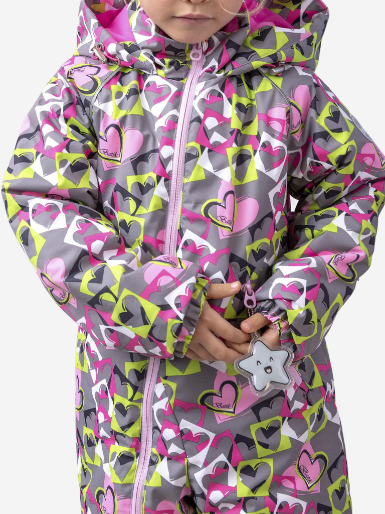 Кобинезон для девочки batik Стич принт стикеры