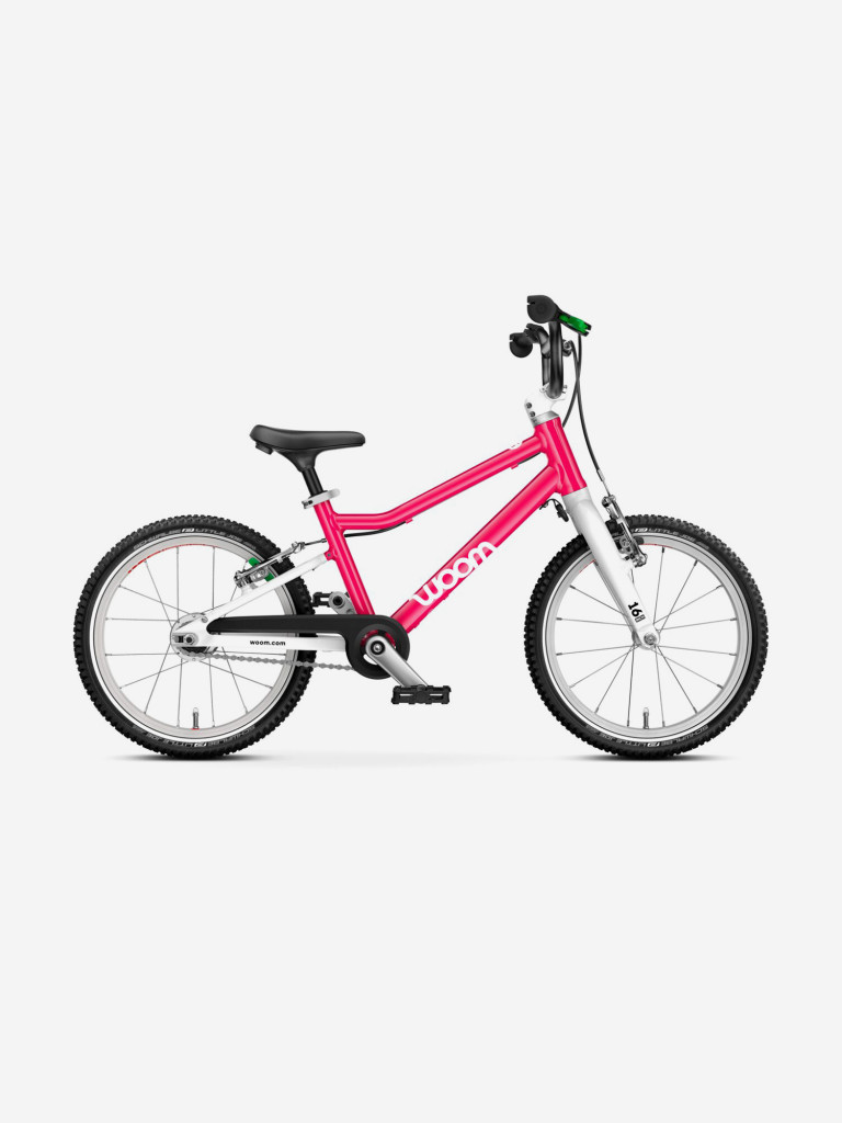 Велосипед детский Woom go 3 AUTOMAGIC hot pink 16"