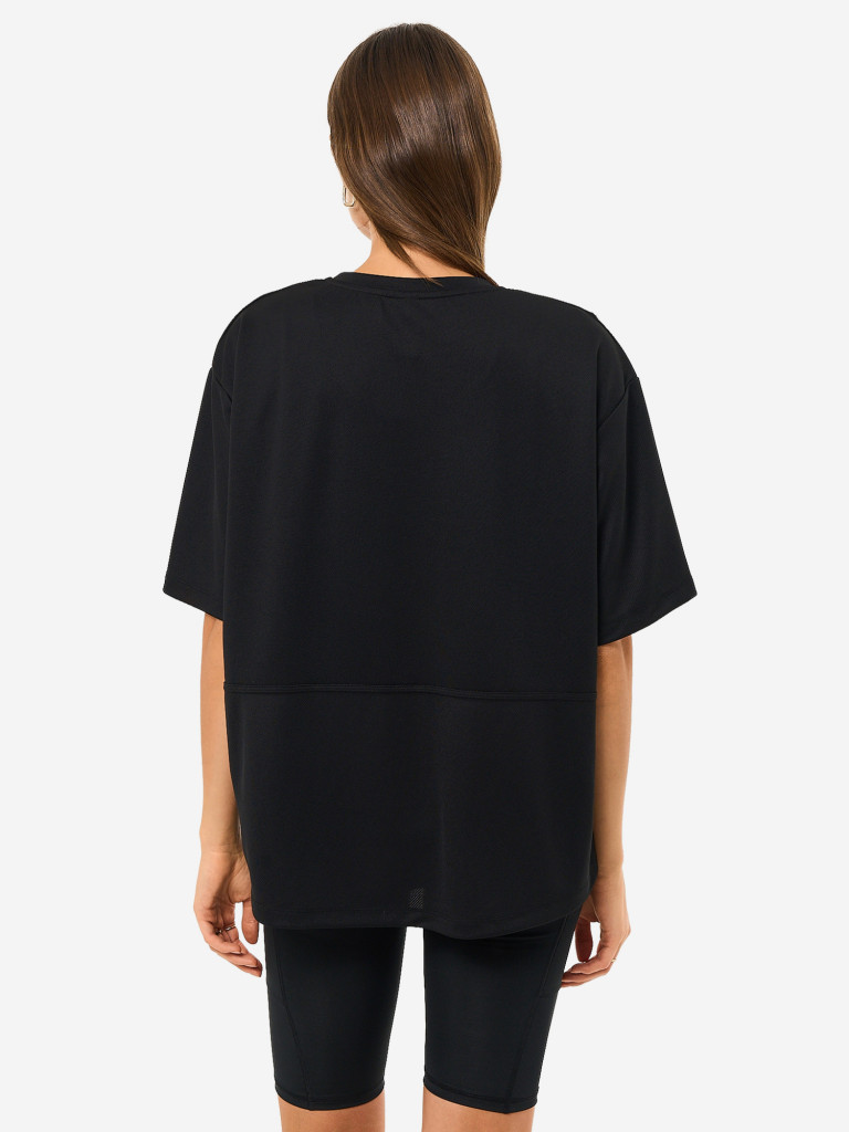 Футболка женская RAQUETA SPORT объемная Cada Dia, Nero