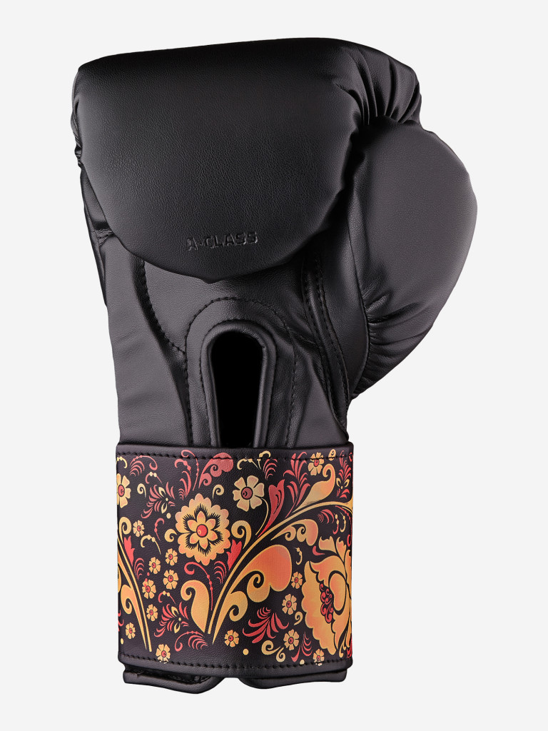Тренировочные перчатки на липучке ULTIMATUM BOXING GEN7PRO-HTN KHOKHLOMA BLACK