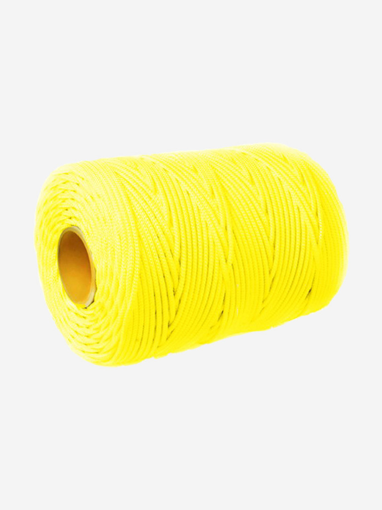 Шнур плетеный Петроканат СТАНДАРТ 2,5 мм (500 м) желтый, евробобина