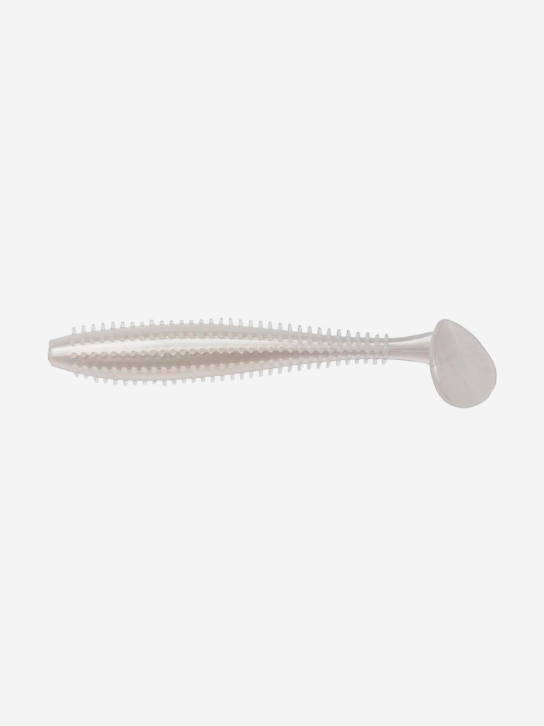 Мягкая приманка Helios Shaggy, 3,35'' / 8,5 см, Pearl, 100 шт (HS-16-013-N)