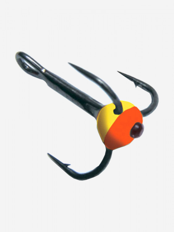 Крючок для рыбалки (тройник) Stinger Owner с каплей ST36 №10 YO, (1 упаковка по 10 штук)