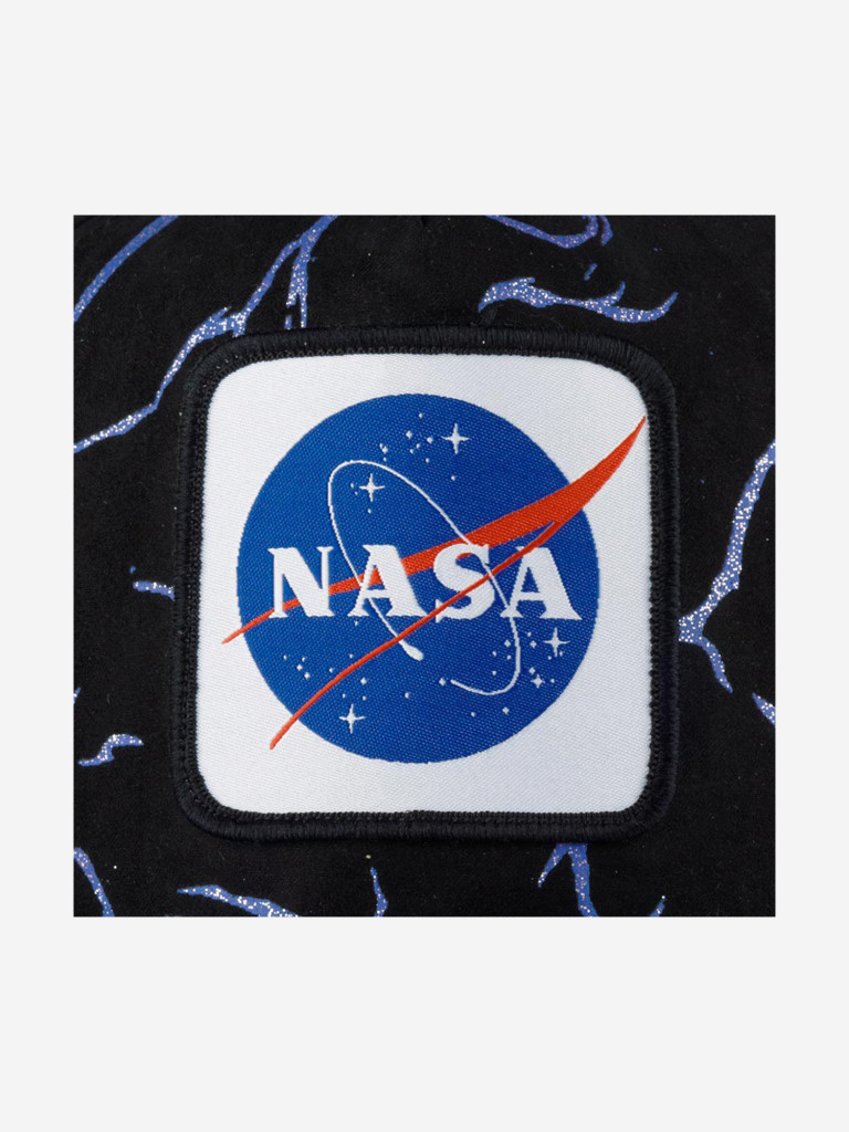 Бейсболка CAPSLAB CL/NASA/1/TAG/GLI NASA (черный)