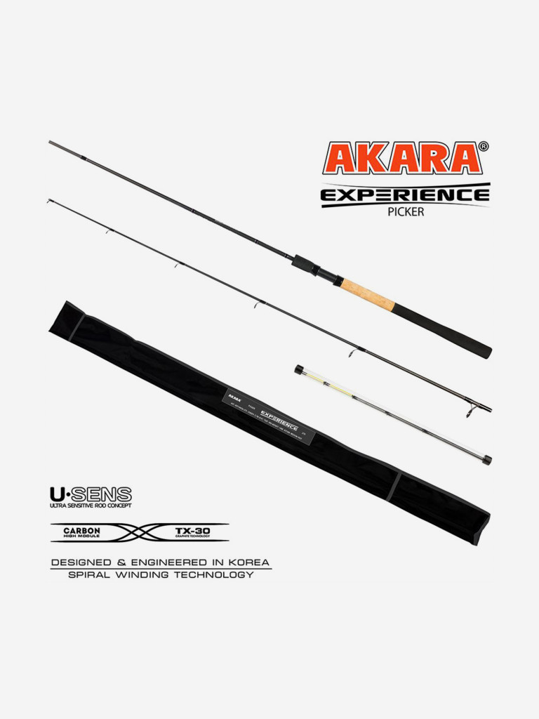 Удилище штекерное фидерное Akara Experience Picker TX-30 2,4м. (10-20-30)