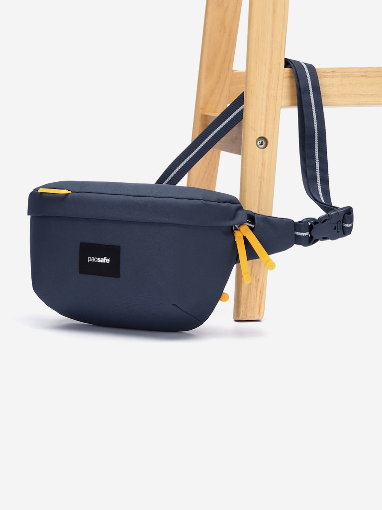 Сумка слинг антивор Pacsafe Go Sling, Coastal Blue, 2.5 л.