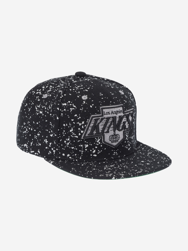Бейсболка с прямым козырьком MITCHELL NESS HS11477-LAKBLCK Los Angeles Kings NHL (черный)