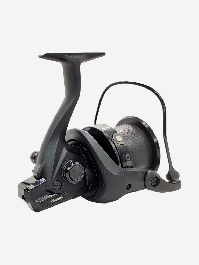 Катушка Okuma OBSIDIAN CARP OSD 12000 35A (4.3:1), с передним фрикционом, с дополнительной шпулей