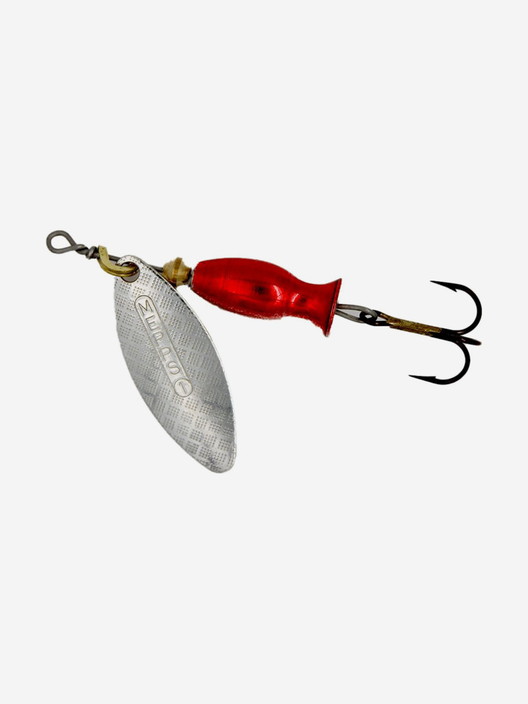 Блесна для рыбалки вертушка Mepps AGLIA LONG HEAVY, 1, Silver, комплект из 5 штук