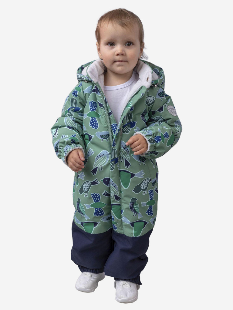 Кобинезон детский batik Брауни принт мультиколор оливковый