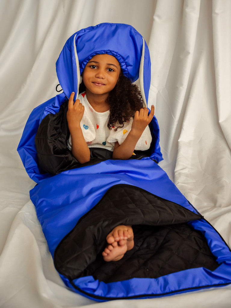 Туристический спальный мешок детский Lemur Studio