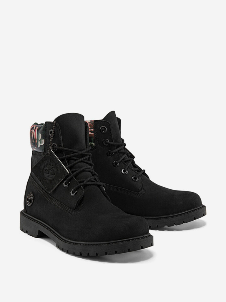 Ботинки Timberland Heritage Cupsole Boots ' Nubuck With Floral