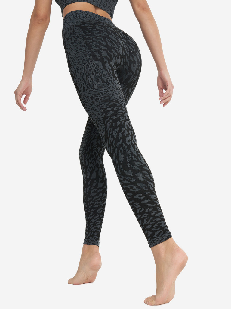 Легинсы женские Demix HighFlow Yoga Seamless Gfx