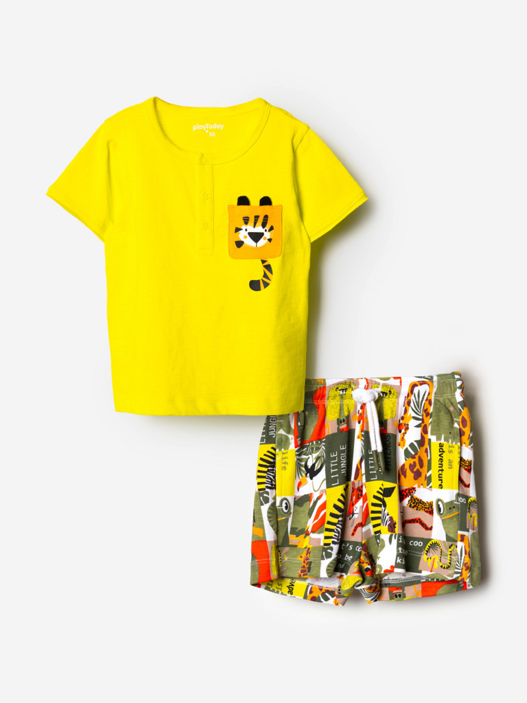 Комплект для мальчиков: футболка, шорты PlayToday