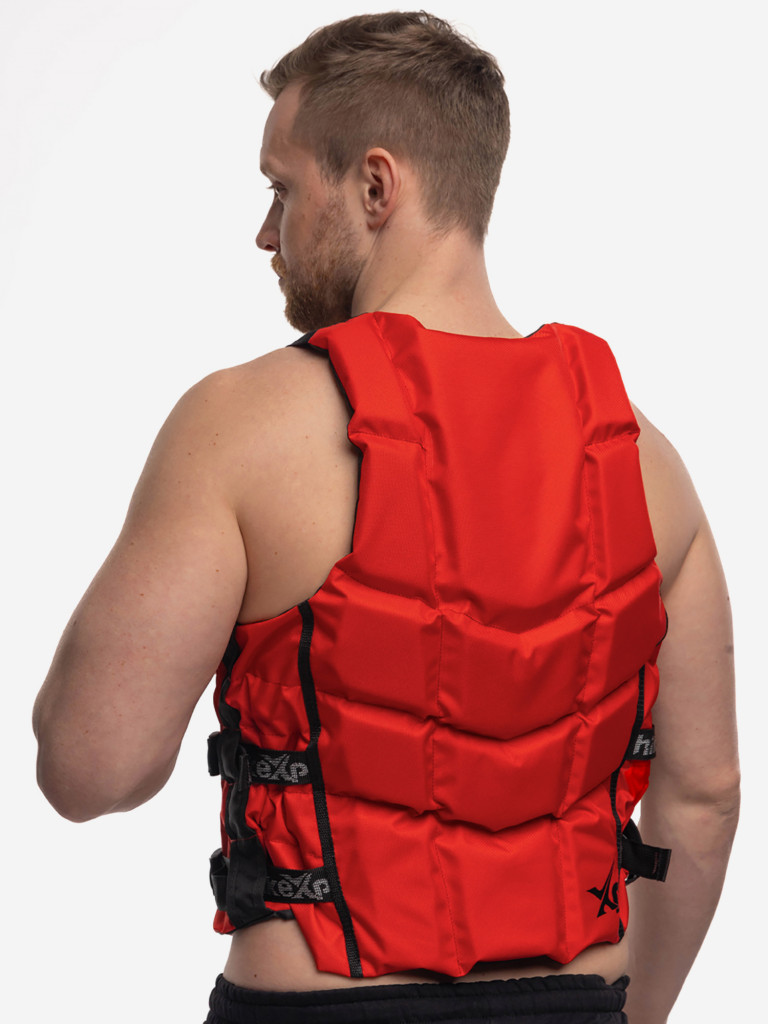 Жилет спасательный, страховочный, hikeXp Standart Red