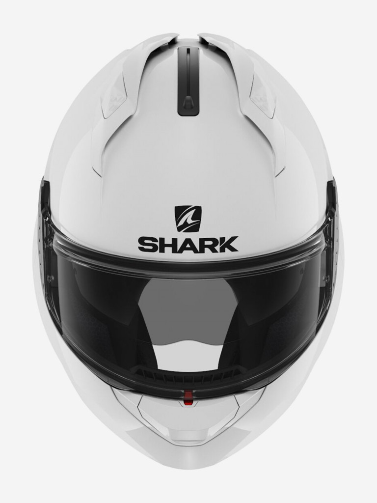 Мотошлем трансформер модуляр SHARK EVO GT BLANK White Glossy