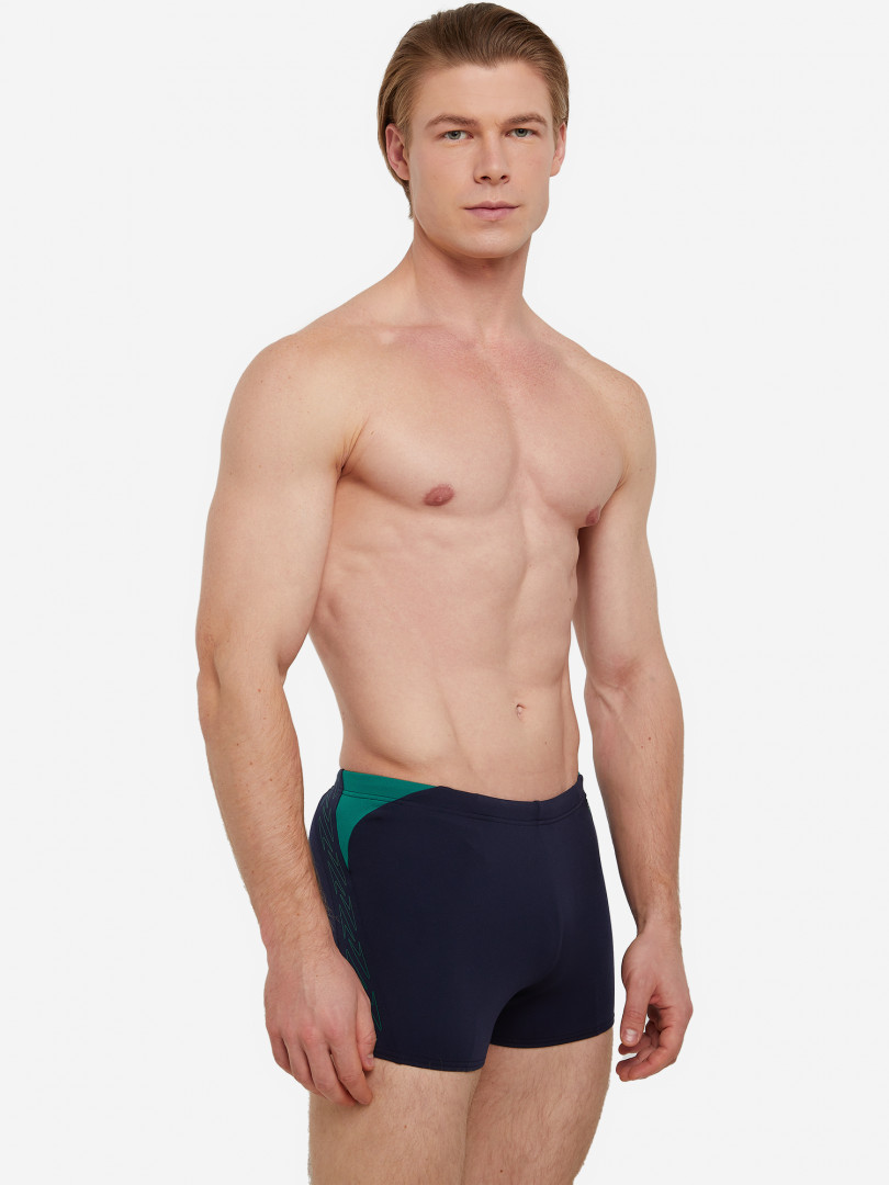 фото Плавки-шорты мужские speedo hyper boom splice, синий