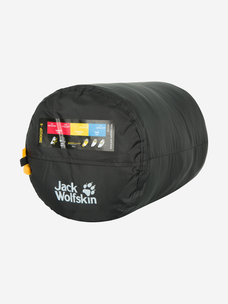 Спальный мешок JACK WOLFSKIN Smoozip 5 правосторонний — купить за